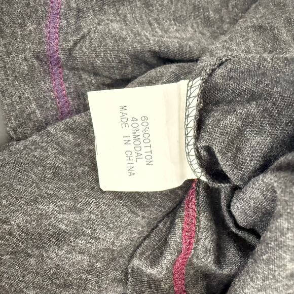 Robert Graham Long Sleeve Crew Neck T-Shirt RIFSTONE Black Grey M - Picture 6 of 6